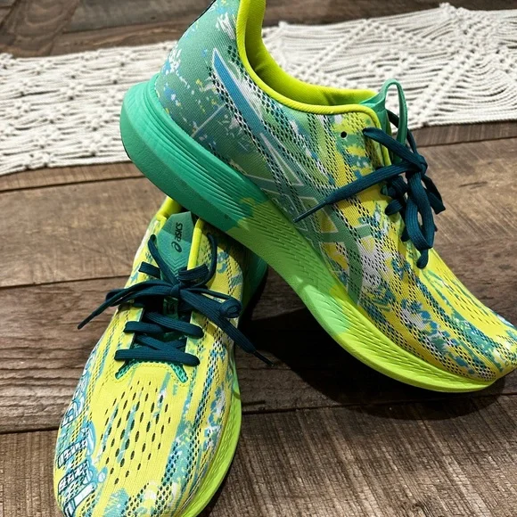 ASICS Noosa Tri 14 Shoes - Men’s US 11 - Safety Yellow NEW - Picture 5 of 11